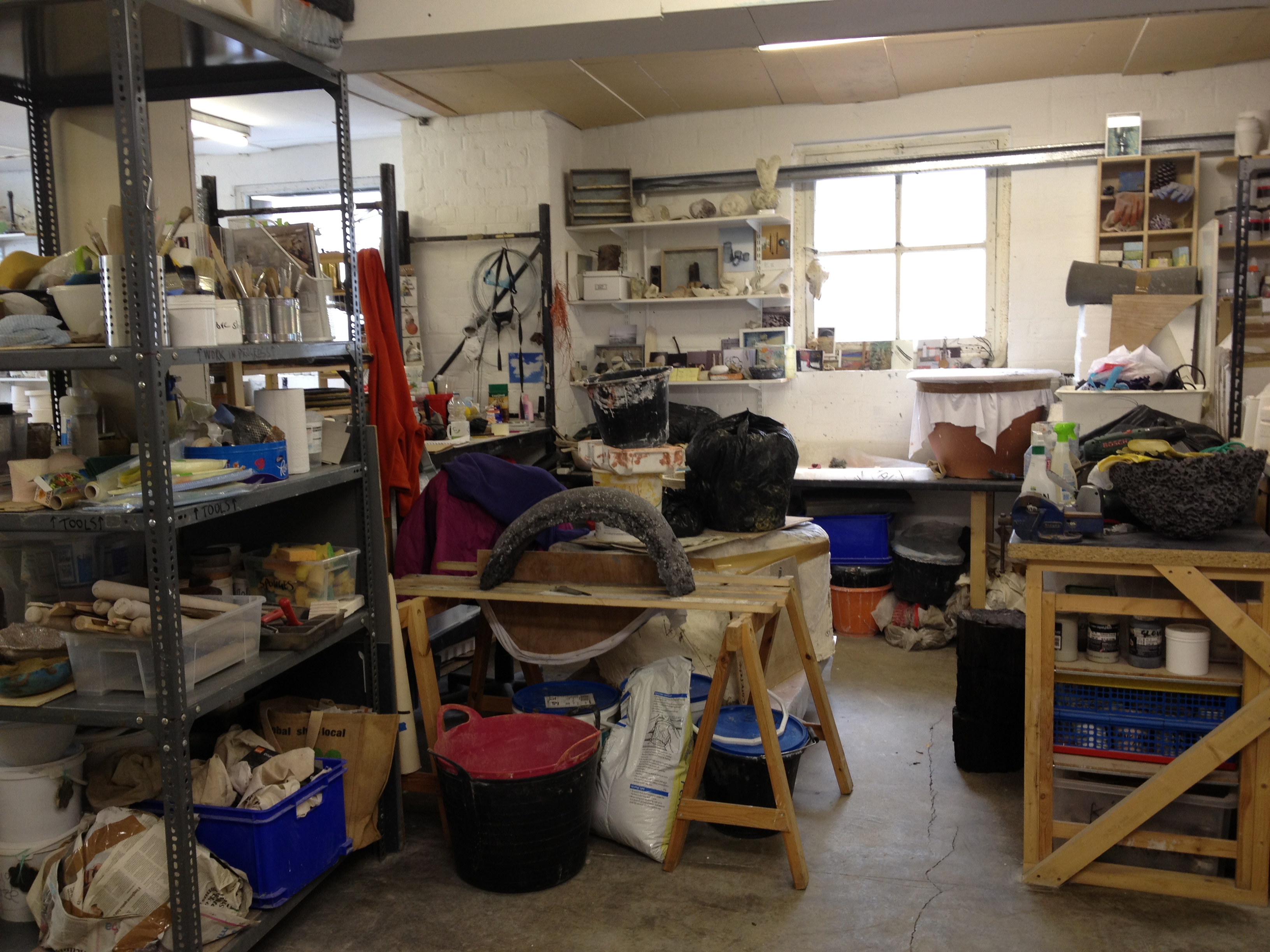 Moving Studio to Edinburgh Sculpture Workshop